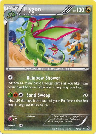 Pokemon - Flygon (76/111) - XY Furious Fists