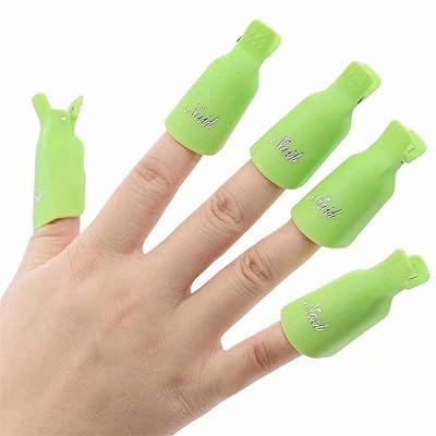 Gel Nail Polish Remover Wrap Clips Acrylic Nails Art Soak Off Clip UV Manicure Pedicure Nail Tool