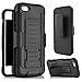 iPhone 5 Case, iPhone SE Case Military Future Armor, Hybrid Defender, Dual Layer Bumper. Kickstand w/ BELT CLIP HOLSTER Impact & Shock Proof Robot Hard Shell for iPhone 5, SE and 5S by VANGUARD CASES