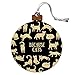 GRAPHICS & MORE Because Cats Funny Kitties Lounging Around Wood Christmas Tree Holiday Ornament