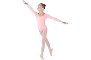 Bloch Dance Girls Meglio Microlux Long Sleeve Leotard