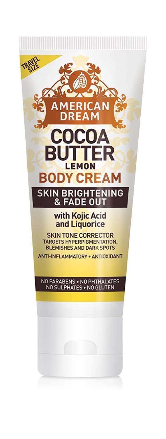 American Dream Lemon Cocoa Butter Cream For Skin Brightening 100 ml Tube