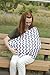 InfinityMOM Nursing Scarf, Grey Chevron