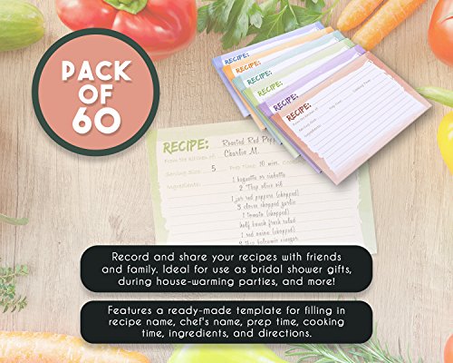 Recipe Cards 60 Pack Blank Recipe Cards Double Sided Watercolor recipe-cards-60-pack-blank-recipe-cards-double-sided-watercolor