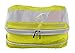 Lewis N. Clark Electrolight Packing Cube Set, 2-Pack, Neon Lemon, One Size