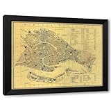 ArtDirect Venezia Italy - Castro 1870 Custom Framed