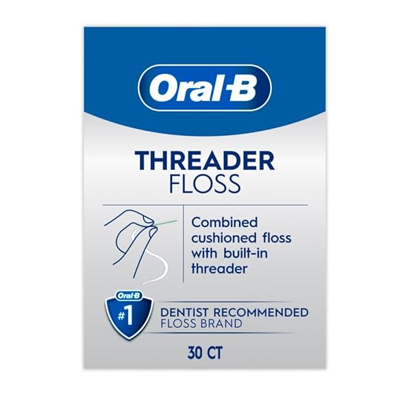 ORAL-B GLIDE PRO-HEALTH DENTAL FLOSS THREADERS FOR BRACES, 30 COUNT