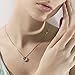 T400 White Link Tennis Bracelet Pendant Necklace Jewelry Set with AAA Cubic Zirconia Wedding Gift for Brides Bridesmaid Women
