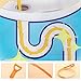 Set of Drain snake for Clog Removal - 3 x Drain Auger Clog Remover Cleaning Tool and 1 x Drain Relief Tool