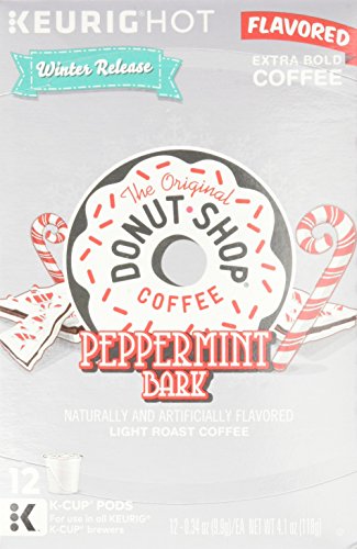 The Original Donut Shop Peppermint Bark Coffee, 12 K-Cup Pods