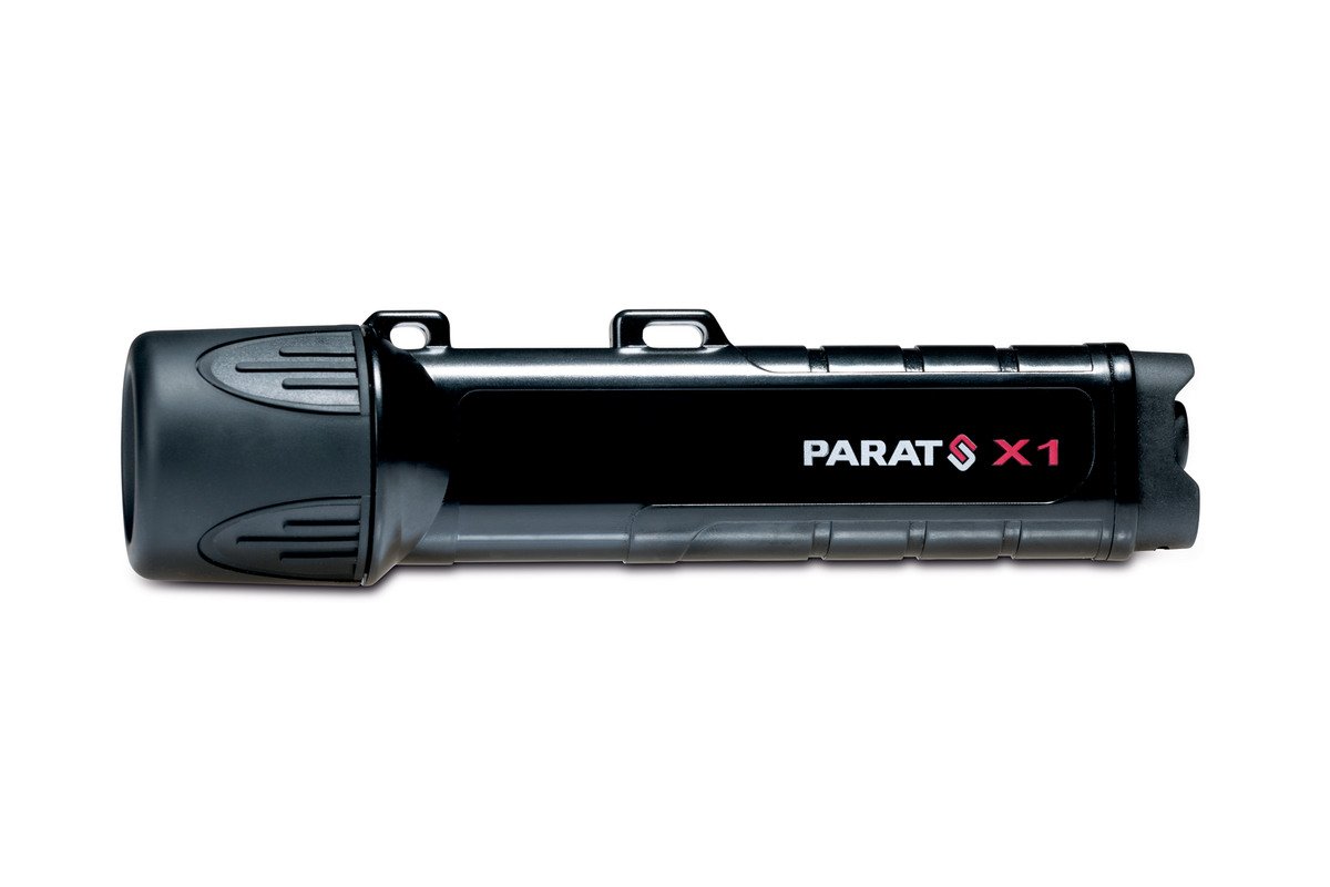 Parat "X-Treme X1" Flashlight, Black, 167 x 38 mm