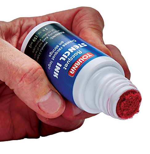 Tourna Racquet Stencil Ink, Black