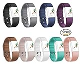 For Fitbit Charge 2 Bands,CreateGreat Soft Silicone Replacement Accessory Band for Charge 2/Fitbit Charge 2 Bands/Charge 2 Fitbit/Fitbit Charge 2