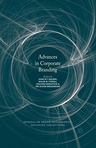 Journal Of Brand Management Amazon.com: Advances in Corporate Branding (Journal of Brand Management