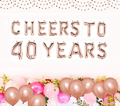MEYSIMOON-40th-Birthday-Decoration-Cheers-to-40-Years-Banner-and-10pcs-Rose-Gold-Latex-Balloons-for-40th-Anniversary-Party-Supplies-to-40-Years