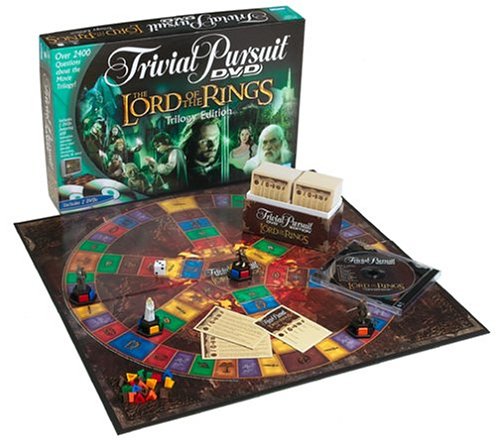 Trivial Pursuit DVD Game The Lord of the Rings Edition