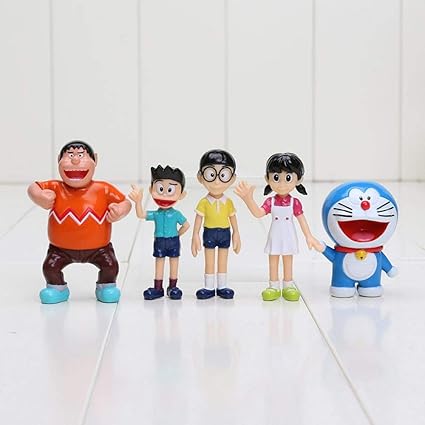 doraemon figure set