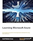 Learning Microsoft Azure by Geoff Webber-Cross