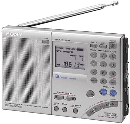 Amazon Sony 短波ラジオ Icf Sw7600gr 並行輸入品 ソニー Sony ポータブルラジオ