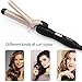 Abody Curling Iron 1 Inch, Hair Curling Wand with Tourmaline Ceramic Coating 140 - 430℉ - for All Types of Hair, Dual Voltage, Include Heat Resistant Glove & 1 Hair Clip