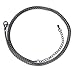 Oinsi Eternity Memory Hourglass Urn Necklace Cremation Jewelry Pendants for Women Men +Gift Box+Fill Kits (Black)