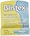 Blistex Simple & Sensitive Lip Moisturizer 0.15 oz (Pack of 6)