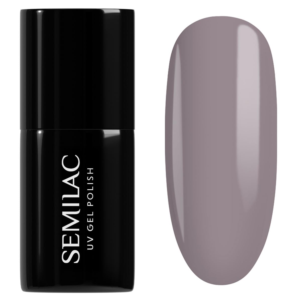 SEMILAC Gel Nail Polish 140 Little Stone - Full Coverage Gel Polish - Soak Off Easy To Use LED/UV Nail Lamp - Long Lasting Manicure and Pedicure up to 3 weeks