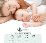 Casabella Small Double 4 Inch Mattress Topper Microfiber Hypoallergenic 122x190 view 5