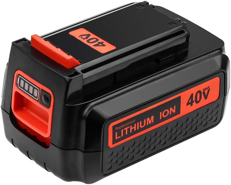 3.0Ah Replacement for Black and Decker 40V Battery 40-Volt Lithium Battery LBX2040 LBXR36 LBXR2036 LST540 LCS1240 LBX1540 LST136W Tools