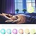 Sunrise Alarm Clock, Wake Up Light with 6 Nature Sounds, FM Radio, Color Light, Bedside Sunrise Simulator (White)