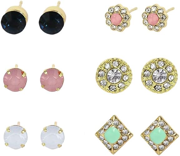 Amazon パステルカラーデザインピアスセット Pierce ルピス ネックレス 通販