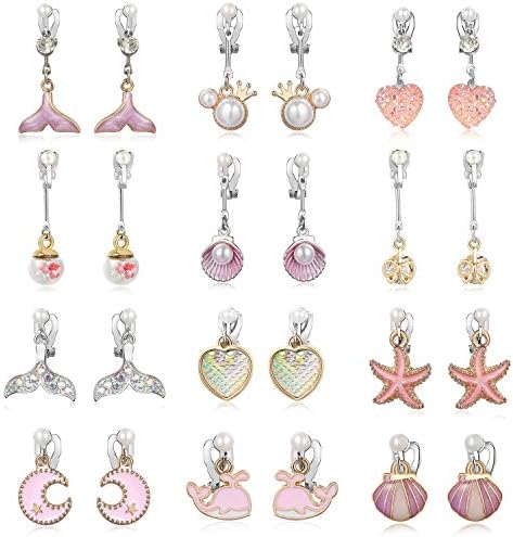 Clip On Earrings for Little Girls