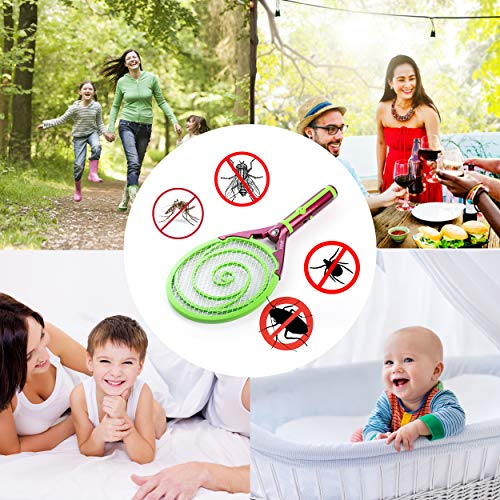 Nikаnd Fly Racket - Light Trap Indoor & Outdoor Tennis Racquet - Fruit Flies Fly Control Best for Camping