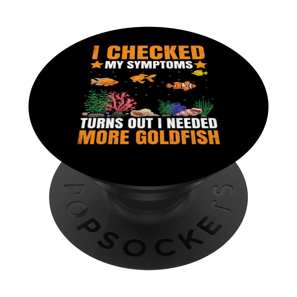 We Don't Keep Fish Fun Fishkeeping Aquarist Aquarium Graphic PopSockets Swappable PopGrip