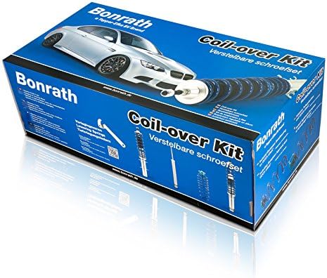 Bonrath Coil-Over Kit compatible with Mini One/Cooper/S/D/SD R50-R57 2002-2015 25-55mm/25-55mm