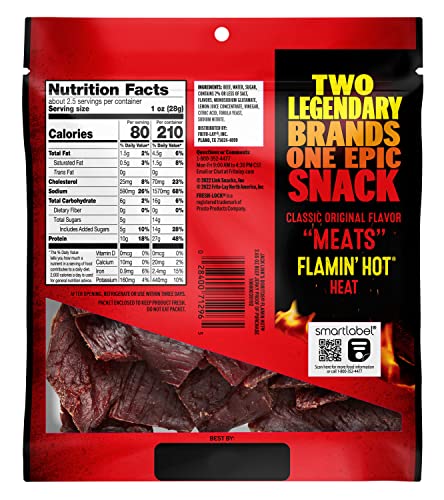 JACK LINKS DORITOS FLAMIN’ HOT 2.65OZ