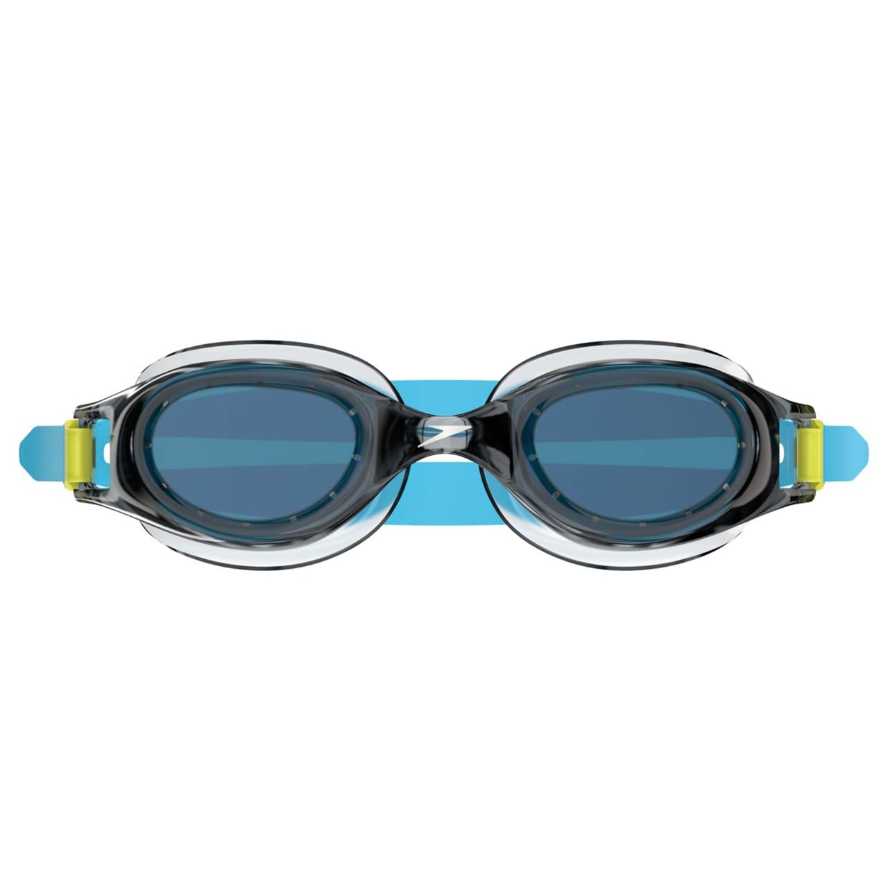 Speedo Hydrospex Unisex Kids Swim Goggles Age 6-14 Grey Blue