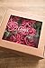 Ling's moment Artificial Flowers 50pcs Real Looking Fuchsia Fake Roses w/Stem for DIY Wedding Bouquets Centerpieces Bridal Shower Party Home Decorations