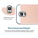 ULAK S5 Case, Galaxy S5 Case for Women, Hybrid Dual Layer Slim Fit Shockproof Protective Case Cover for Samsung Galaxy S5 / Galaxy SV/Galaxy S V/Galaxy i9600 2014 Rose Gold/Gray