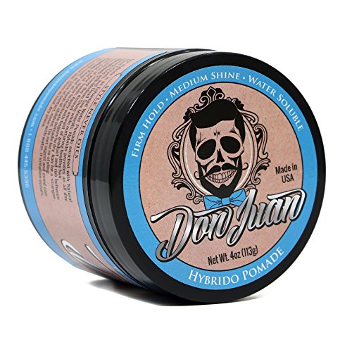 Don Juan Hybrido Pomade All Day Strong Hold with Medium Shine, 4 Ounce