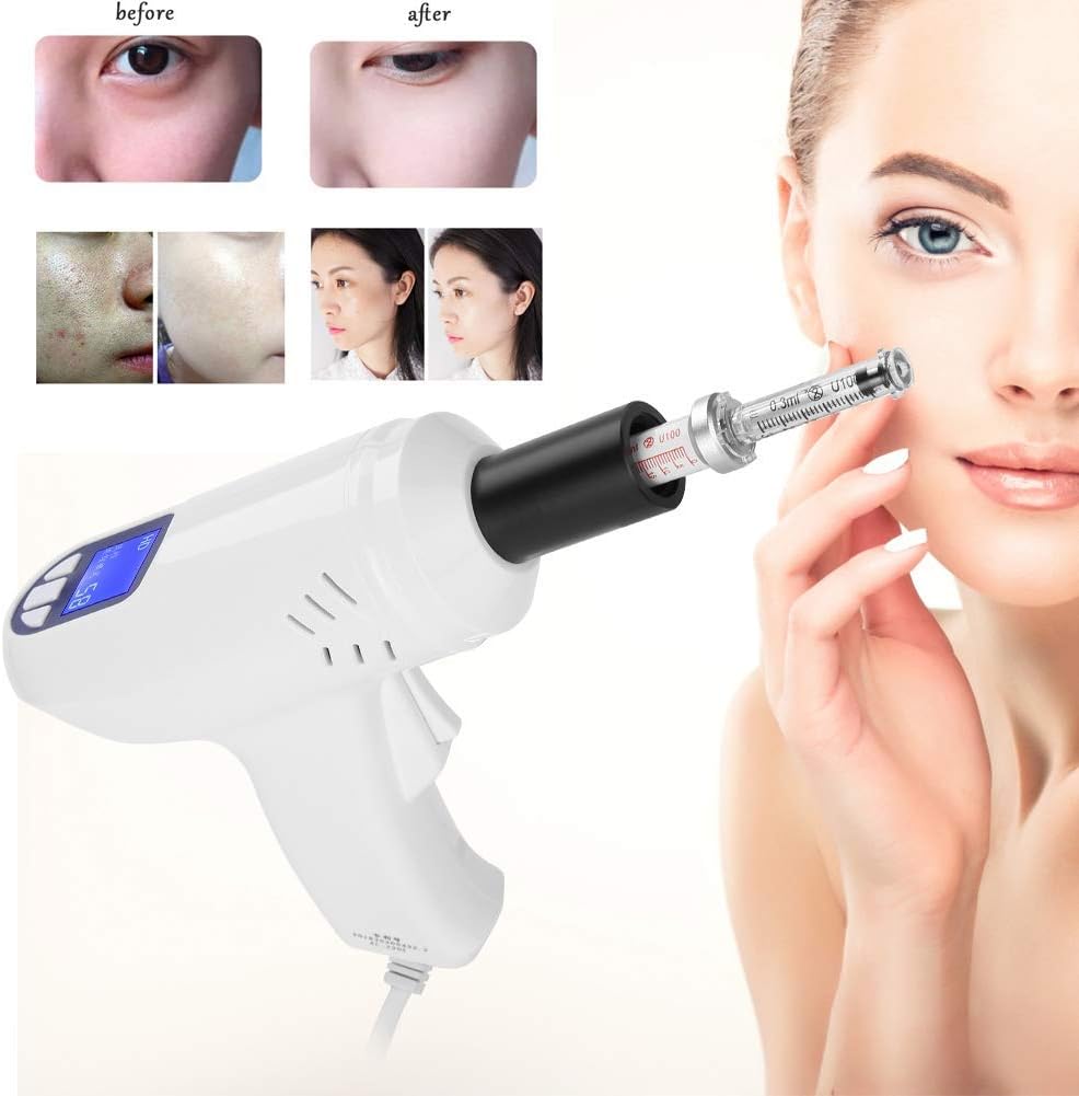 Wrinkle Removal Pin Free Nebulizer, Hyaluronic Acid Micro Pen to Keeping Skin Firm and White