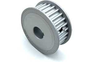 RHKING 28 Teeth 1/2" Bore Timing Belt Pulley HTD 5M Aluminum Synchronous Wheel Pitch 5mm Tooth for 15mm Width Belt