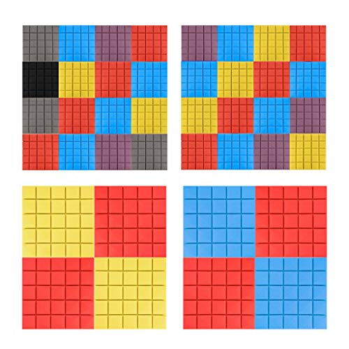 Z-XIYIN Farbakustische Platten, quadratische KTV-Hotel-Schallschutz-Baumwollinnen-Aufnahmestudio Studio Studio… – Bild 5