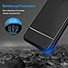 Google Pixel 3 XL Case, Xawy [Slim Thin] Carbon Fiber TPU Shock Absorption Anti-Scratches Flexible Soft Protective Case Cover for Google Pixel 3 XL (Black)