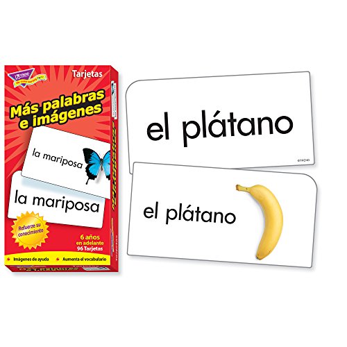 Ms palabras e imgenes (More Picture Words) Flash Cards