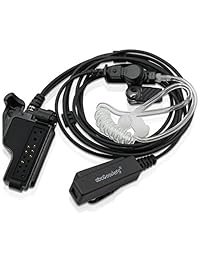 abcGOODefg Auriculares con micrófono auricular micrófono PTT para Motorola Walkie Talkie Radio FBI Two Way MT1500 MT2000 xts2500 MT6000 mtx-ls mtx1000 pr1500 XTS3000 GP900 GP1200 JT1000 xts1500 XTS3500 MT2100 mtx838