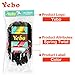 YEBO 4 Packs 8 Inches Blonde Spring Twist Hair 613 Spring Twists Crochet Braiding Hair Ombre Colors Synthetic Hair Extensions 30 Strands/Pack, 110g/Pack(#613,8 Inch)