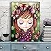 Diamond Painting Kits for Adults, 5D Diamond Art Kits with Full Drills Painting by Number Kits - Great Decor for Children's Room,Baby Room (Cute Girl)