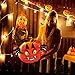 Halloween Pumpkin Decorating Kits,12 Sheets,66 Pcs,Makes 24 Pumpkins(12 Designs)- Halloween Party Supplies Trick or Treat Party Favors