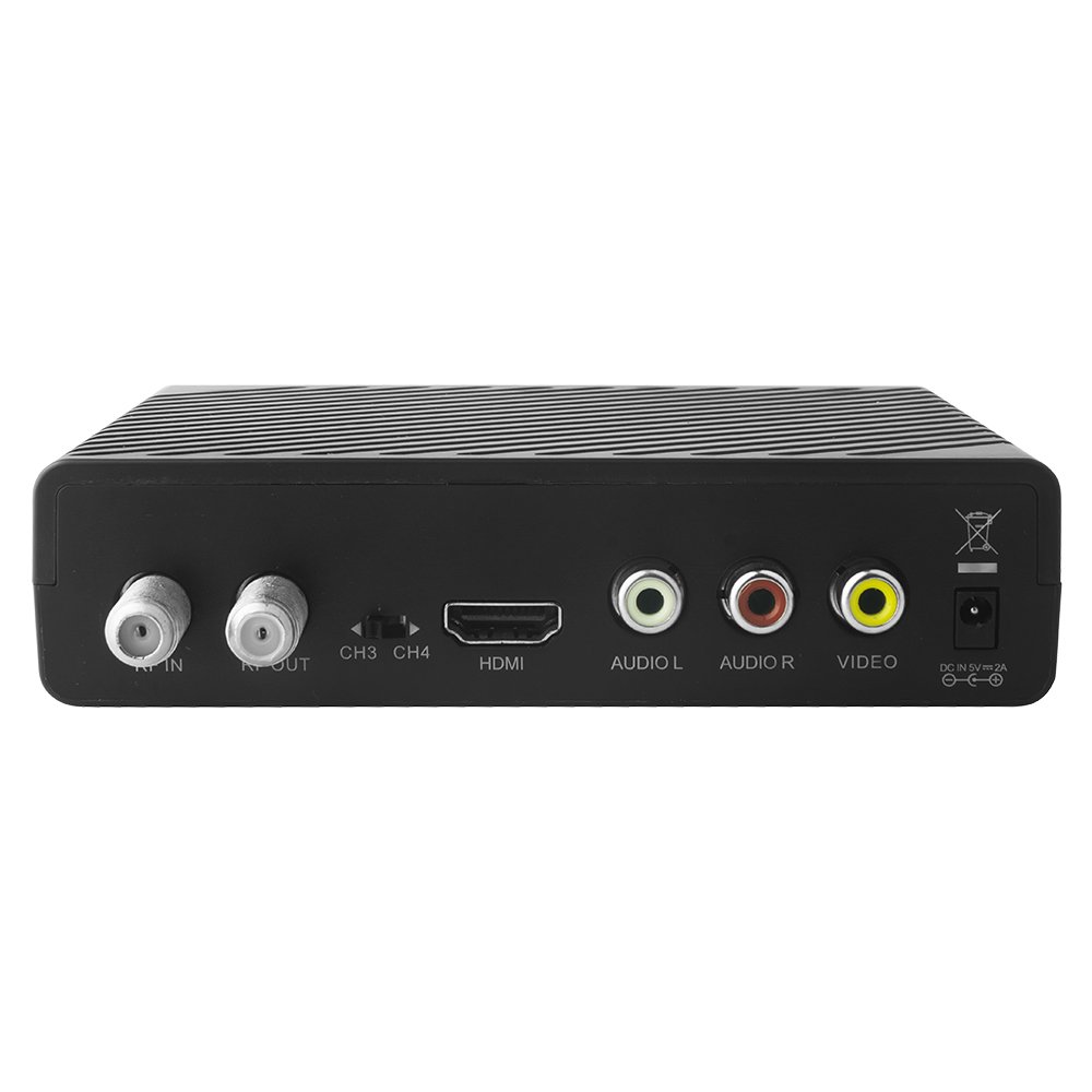 Mediasonic ATSC Digital Converter Box with Recording / Media Player / TV Tuner Function (HW130STB)